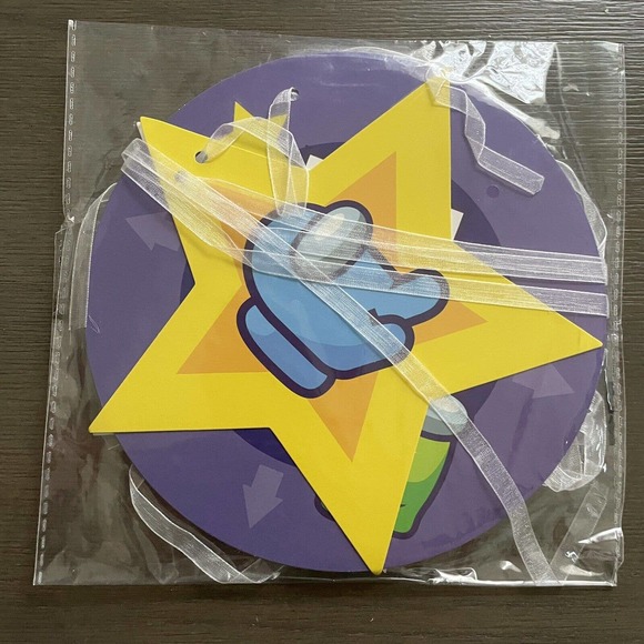 Among Us Banner & 10 Cupcake Wrappers Party Supplies Birthday Children Decor - Picture 2 of 5